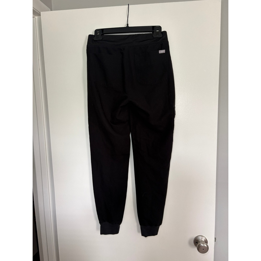 FIGS Scrub Joggers XS Black Technical Collection Zamora Cargo Pants - Picture 4 of 5